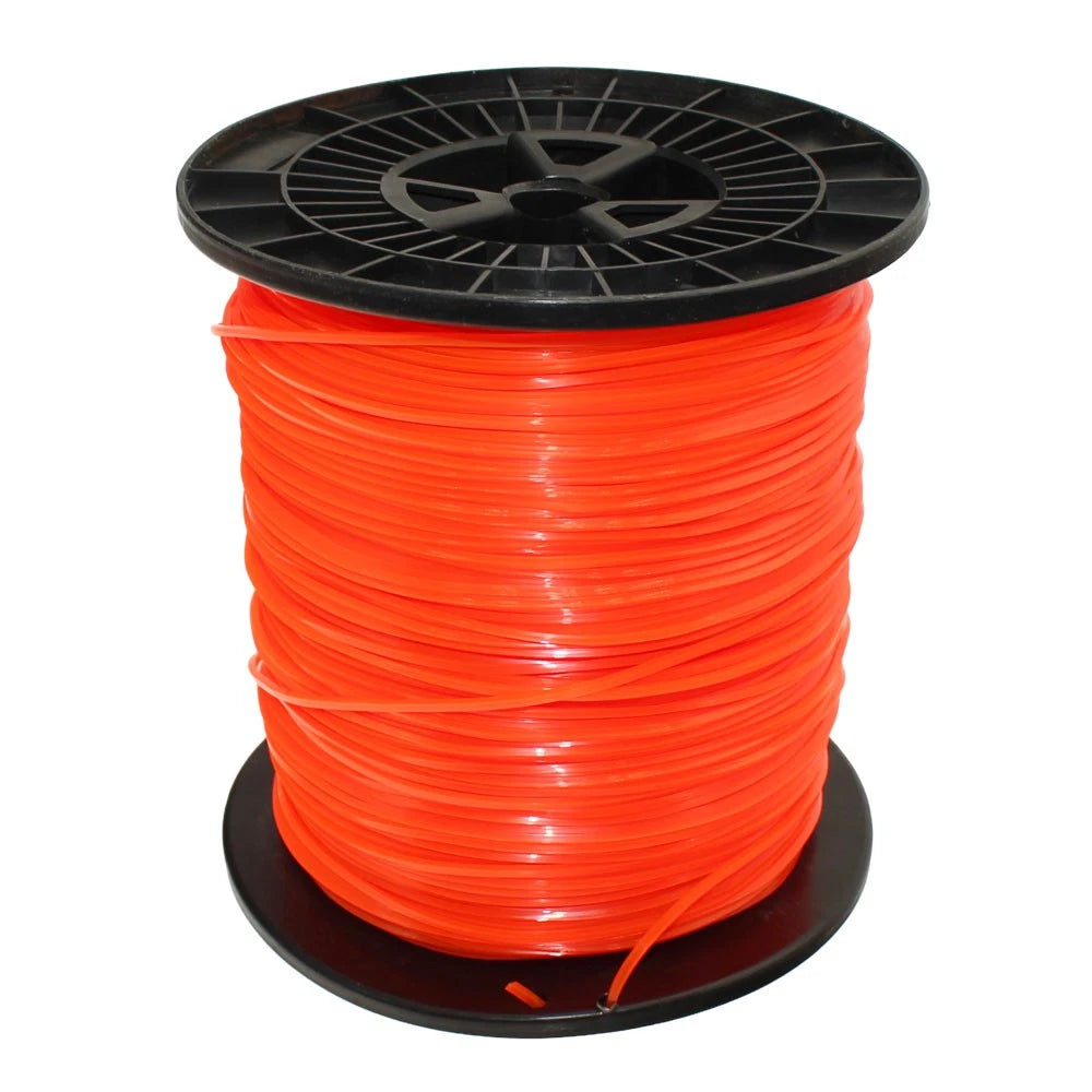 5 lb .095" Square Orange Trimmer Line Spool for Echo, Stihl (Fits Various)