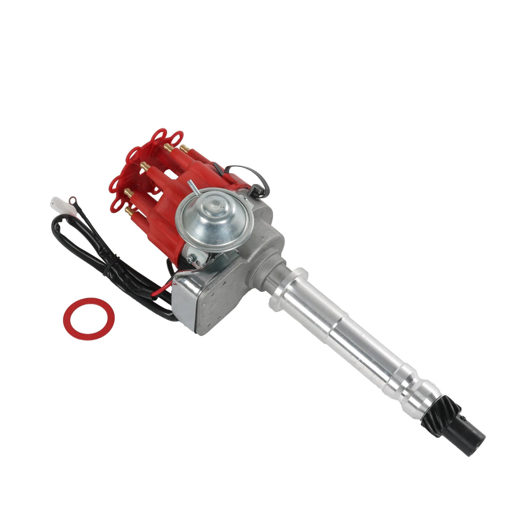 Ignition Distributor with Cap & Rotor for Chevy SBC BBC V8 (283-454)