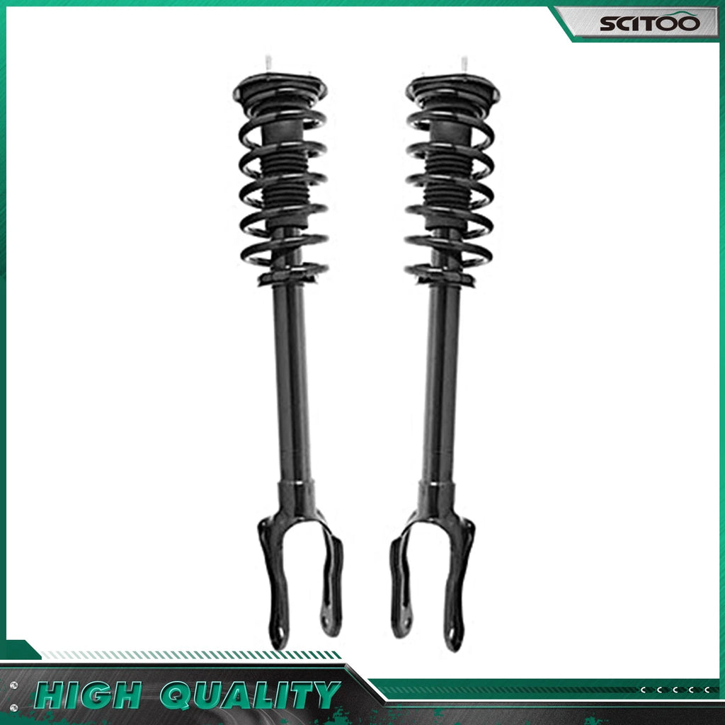 Front Pair Complete Struts w/ Coil Springs for Jeep Grand Cherokee (2011–2015)
