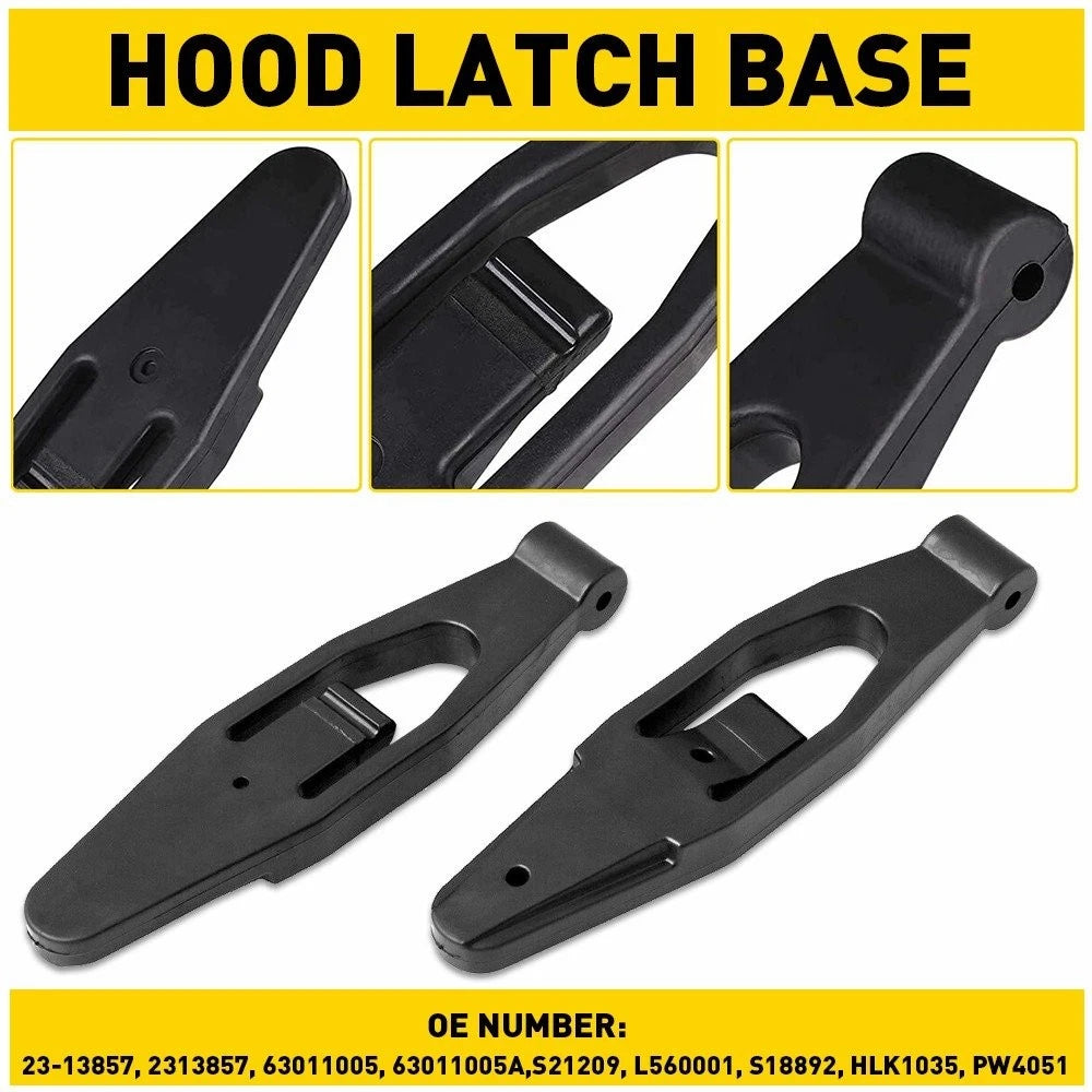 Hood Latch Base for Kenworth Peterbilt (L56-0001) - Pair