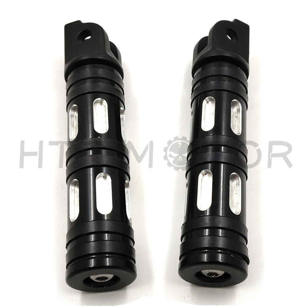 Black Edge Cut Footpegs for Harley Breakout FXBR / FXBRS (2018–2019)