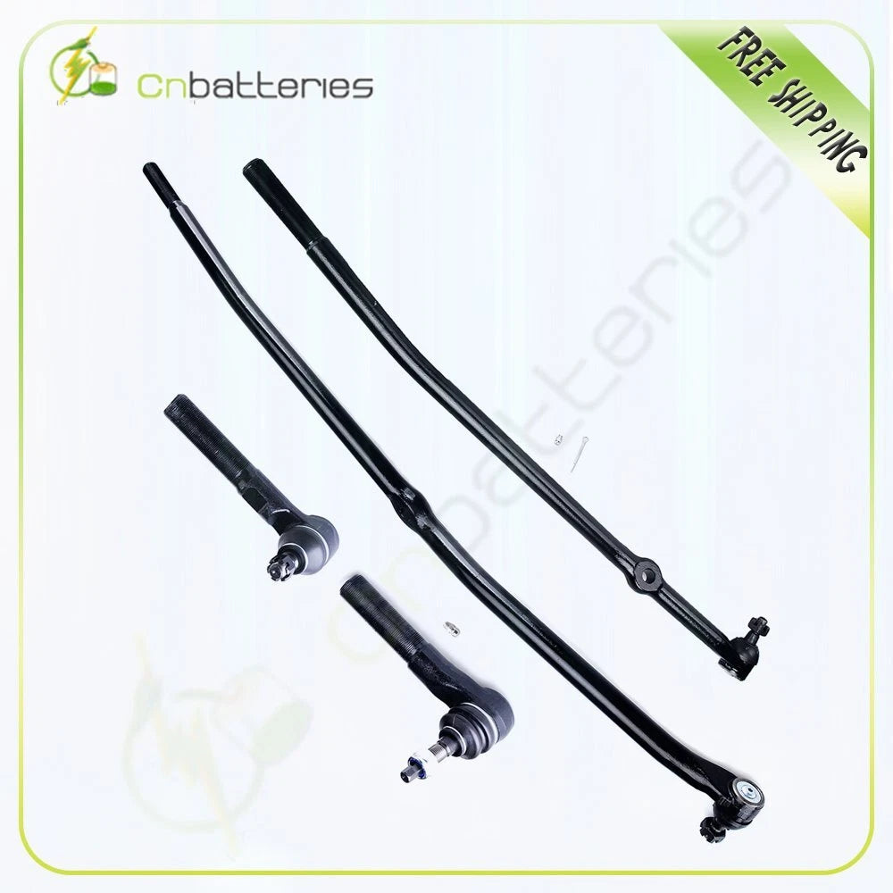 Set of 4 Steering Tie Rod Ends Suspension Kit for Dodge Ram 1500 2500 3500 (2003–2008)