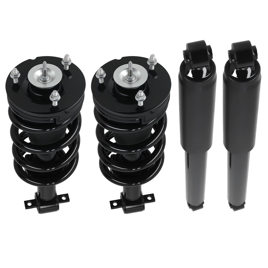 Set of 4 Front Rear Struts Shocks for Chevy Silverado 1500 LD (2014–2019)