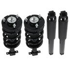 Set of 4 Front Rear Struts Shocks for Chevy Silverado 1500 LD (2014–2019)