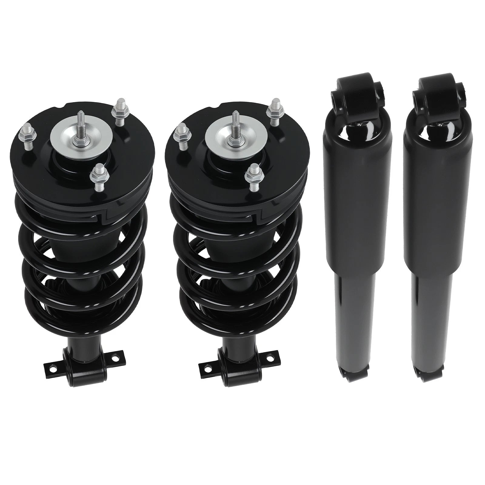 Set of 4 Front Rear Struts Shocks for Chevy Silverado 1500 LD (2014–2019)