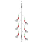 Fishing Hooks Set of 5 Sizes 6 8 10 12 14 High Carbon Metal