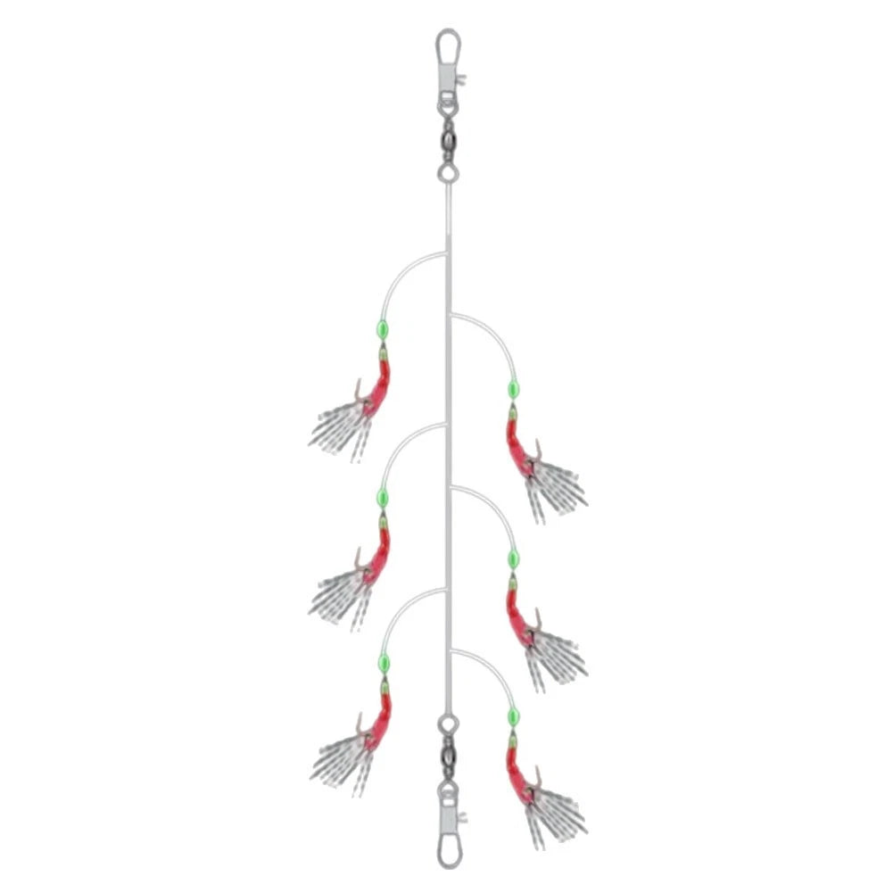 Fishing Hooks Set of 5 Sizes 6 8 10 12 14 High Carbon Metal