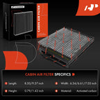 Engine & Activated Carbon Cabin Air Filter for Nissan Versa (2007-2012)