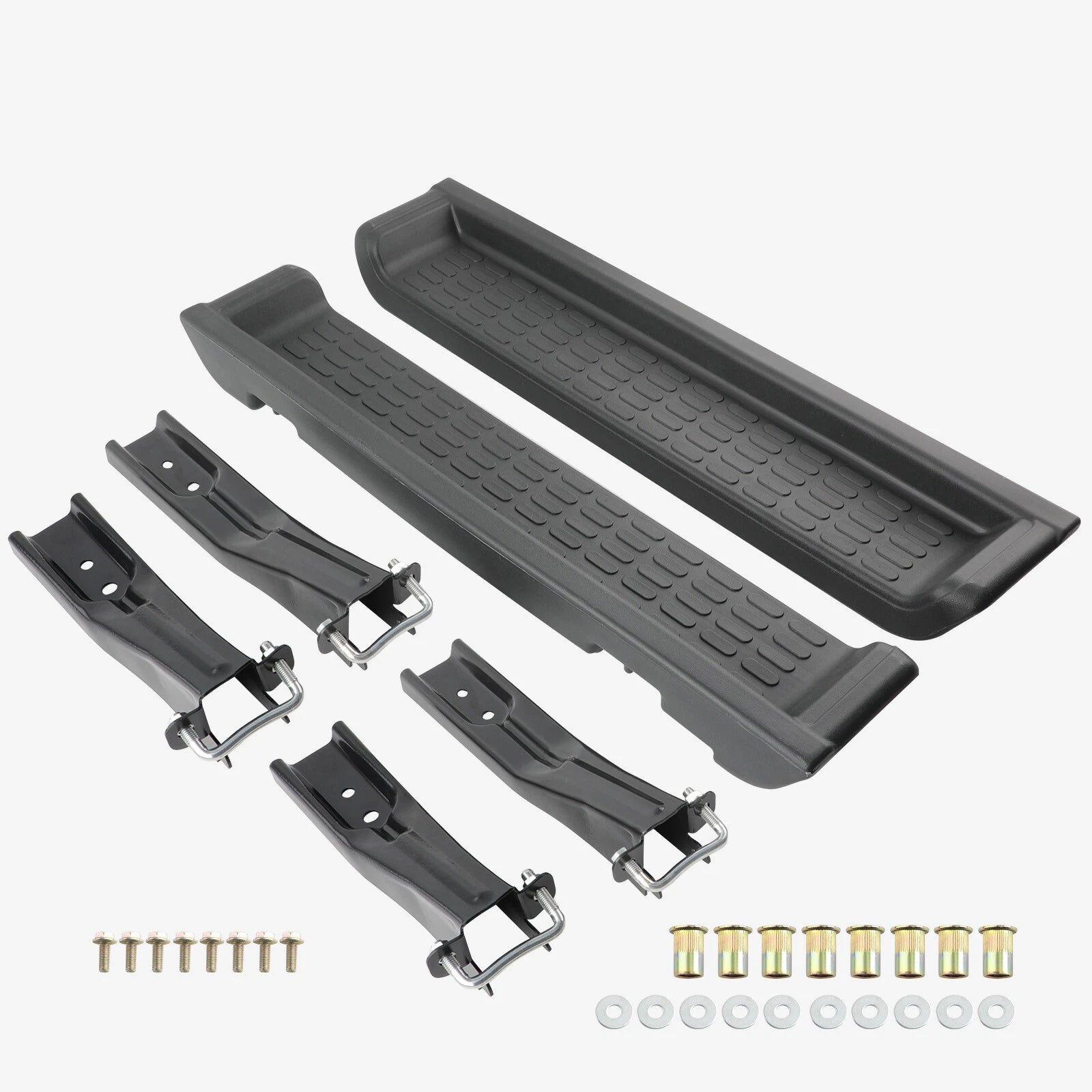 Pair Running Board Side Step Nerf Bar for Jeep Wrangler TJ (2001–2006) PW4511