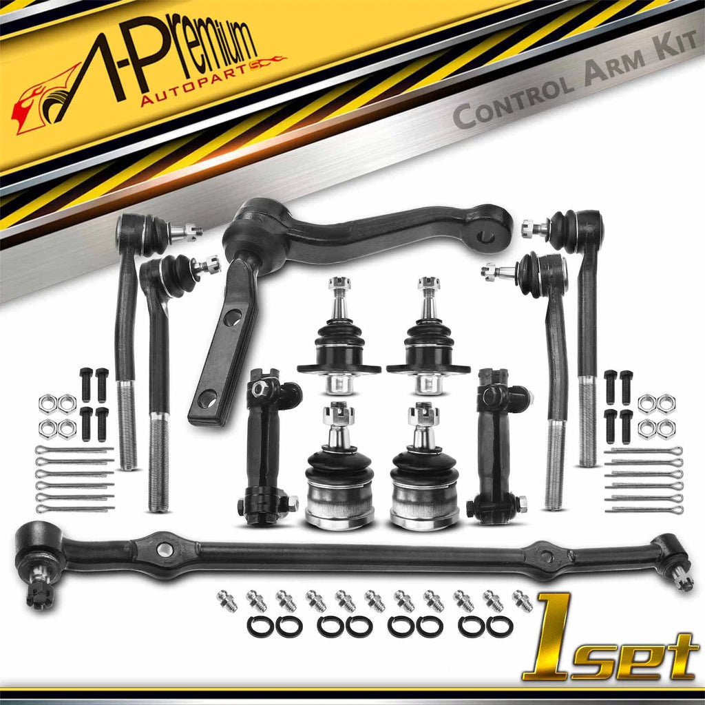 Set of 12 Inner & Outer Tie Rod Ends for Chevy Impala (2000–2020)
