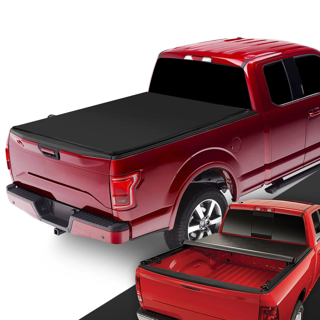 Vinyl Soft Roll Up Tonneau Cover for Ford F150 Fleetside (2015–2025)