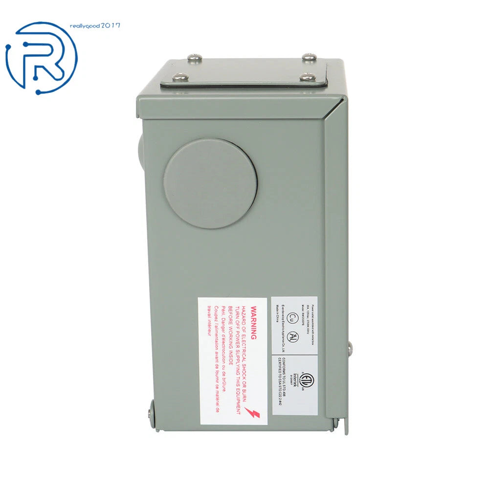 30 Amp RV Generator Inlet Box for NEMA Power Inlet (L5-30R)
