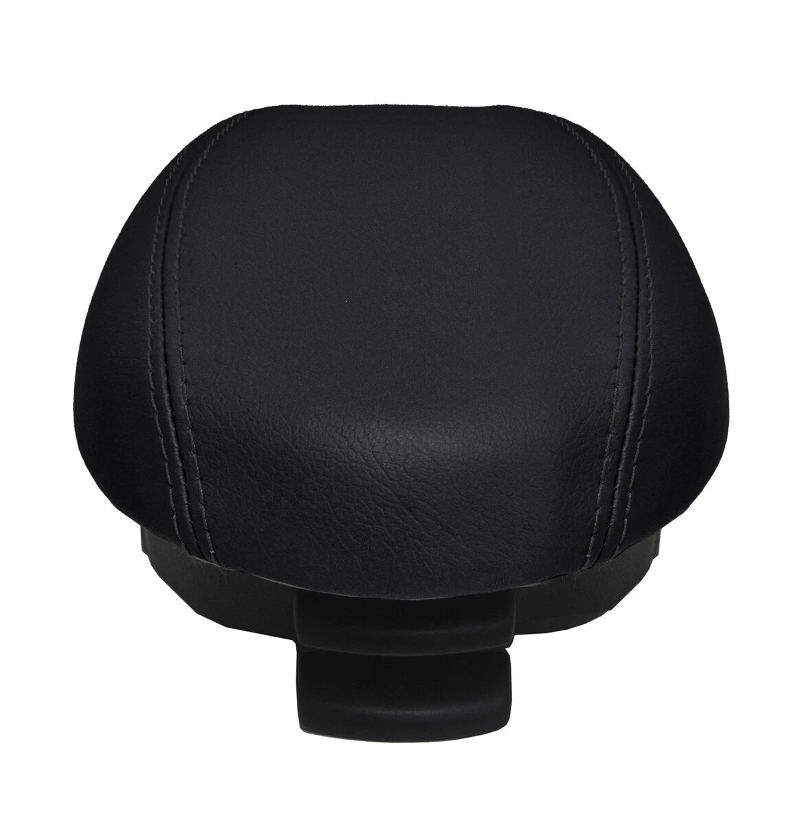 Console Lid Armrest Cover for Hyundai Veloster (2012–2018) Black PVC Leather