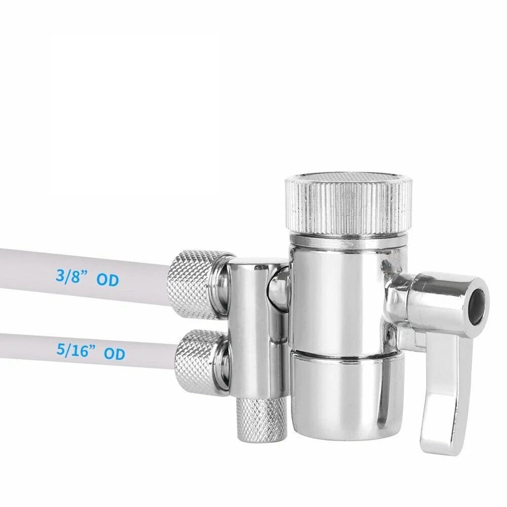 Brass Diverter Valve for eSpring Filter (Two Way Flow)