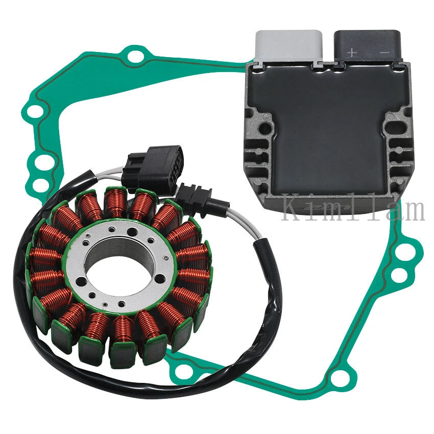 Stator Coil, Regulator, Gasket for Yamaha YZF R1 (2002–2003) 5PW-81410-00