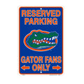 Reserved Parking Sign for Florida Gators Fans (8 x 12)