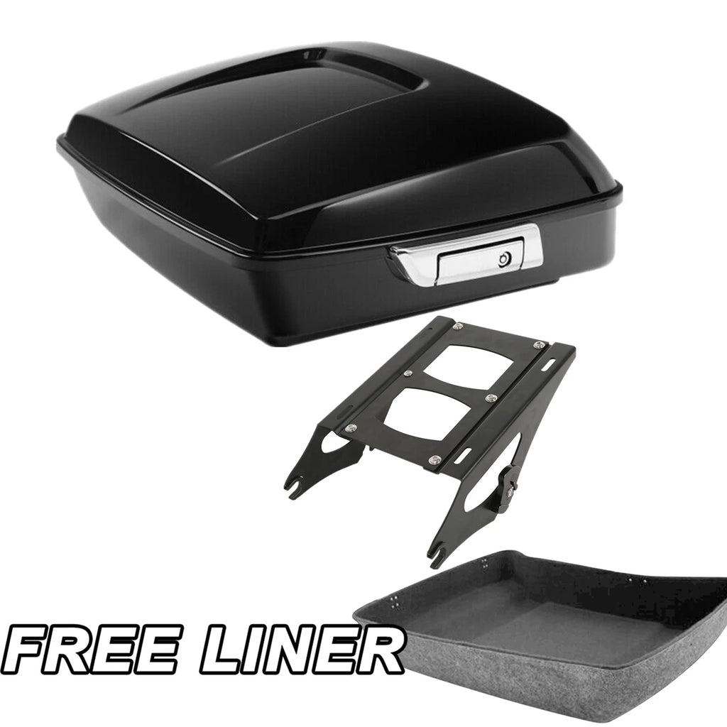 Chopped Trunk & 2 Up Mount Rack for Harley Electra Road Glide King (2014–2025)