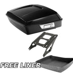 Chopped Trunk & 2 Up Mount Rack for Harley Electra Road Glide King (2014–2025)
