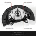 Front Left Driver Loaded Wheel Bearing Knuckle Assembly for Toyota Camry (2012–2017)