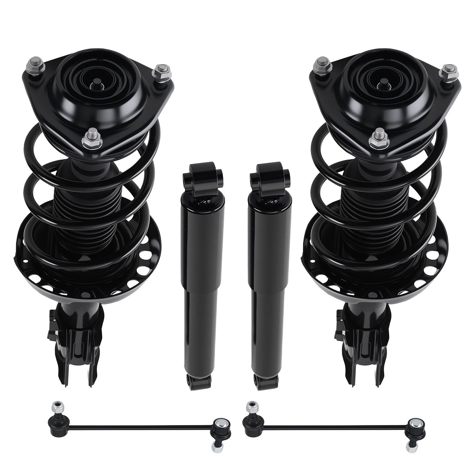 Front Rear Struts Spring & Sway Bar End Links for Hyundai Veloster (2013–2017)