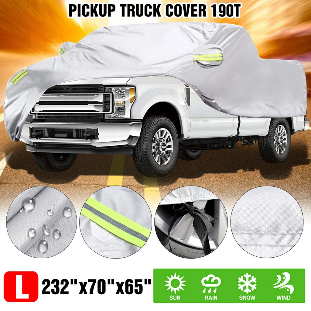 Waterproof Car Cover for GMC Sierra 1500 Crew Cab 5.8FT (2014–2023)