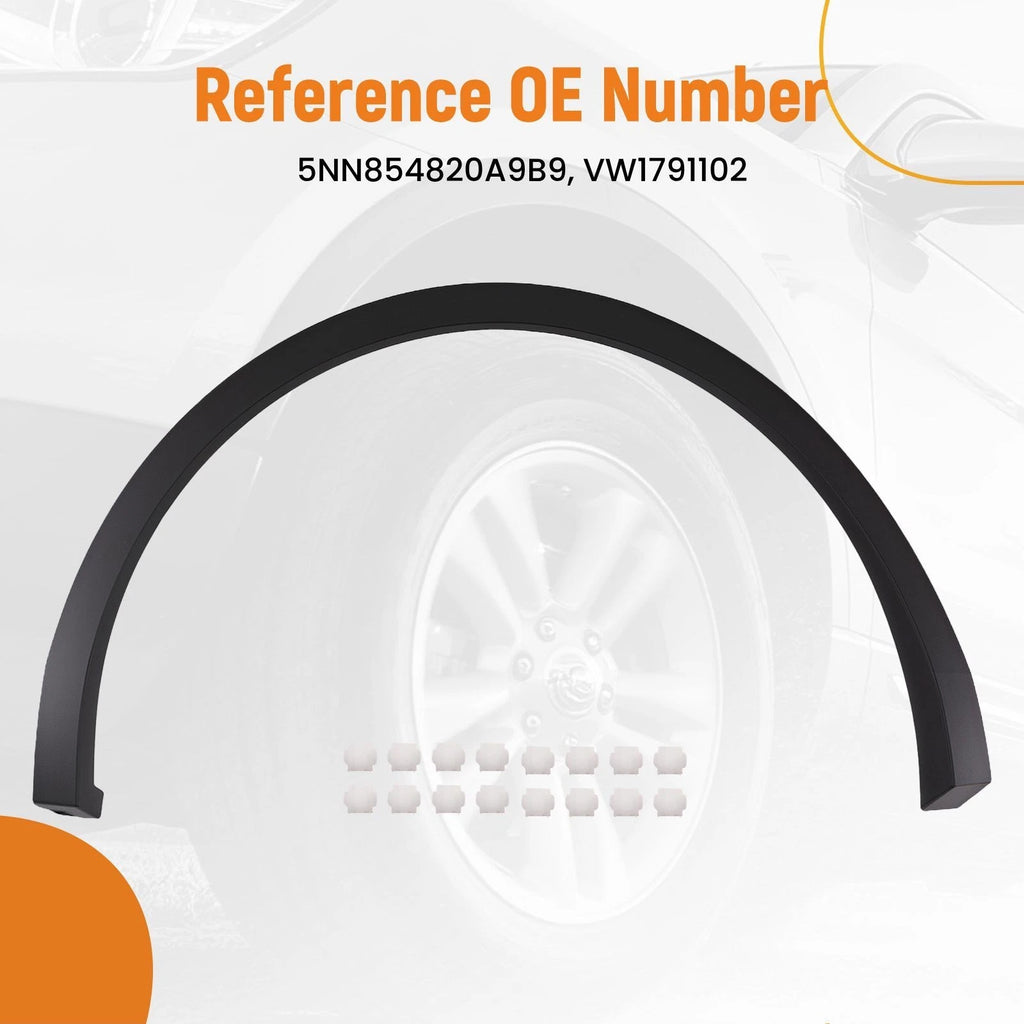 Fender Flare Molding Trim RH for Jeep Cherokee (2014–2018)