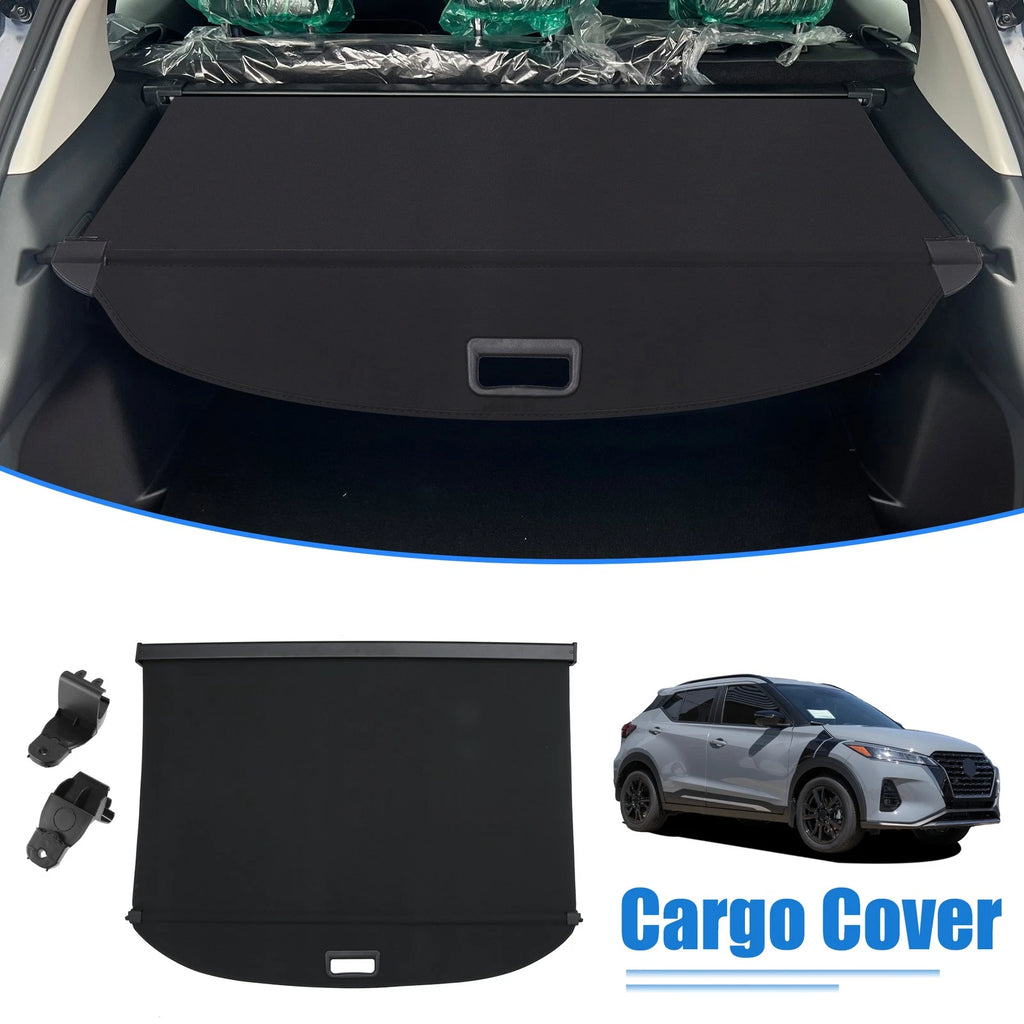 Retractable Cargo Cover for Nissan Kicks (2018–2023)