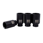 Set of 4 Deep Spindle Axle Nut Sockets for Make Model