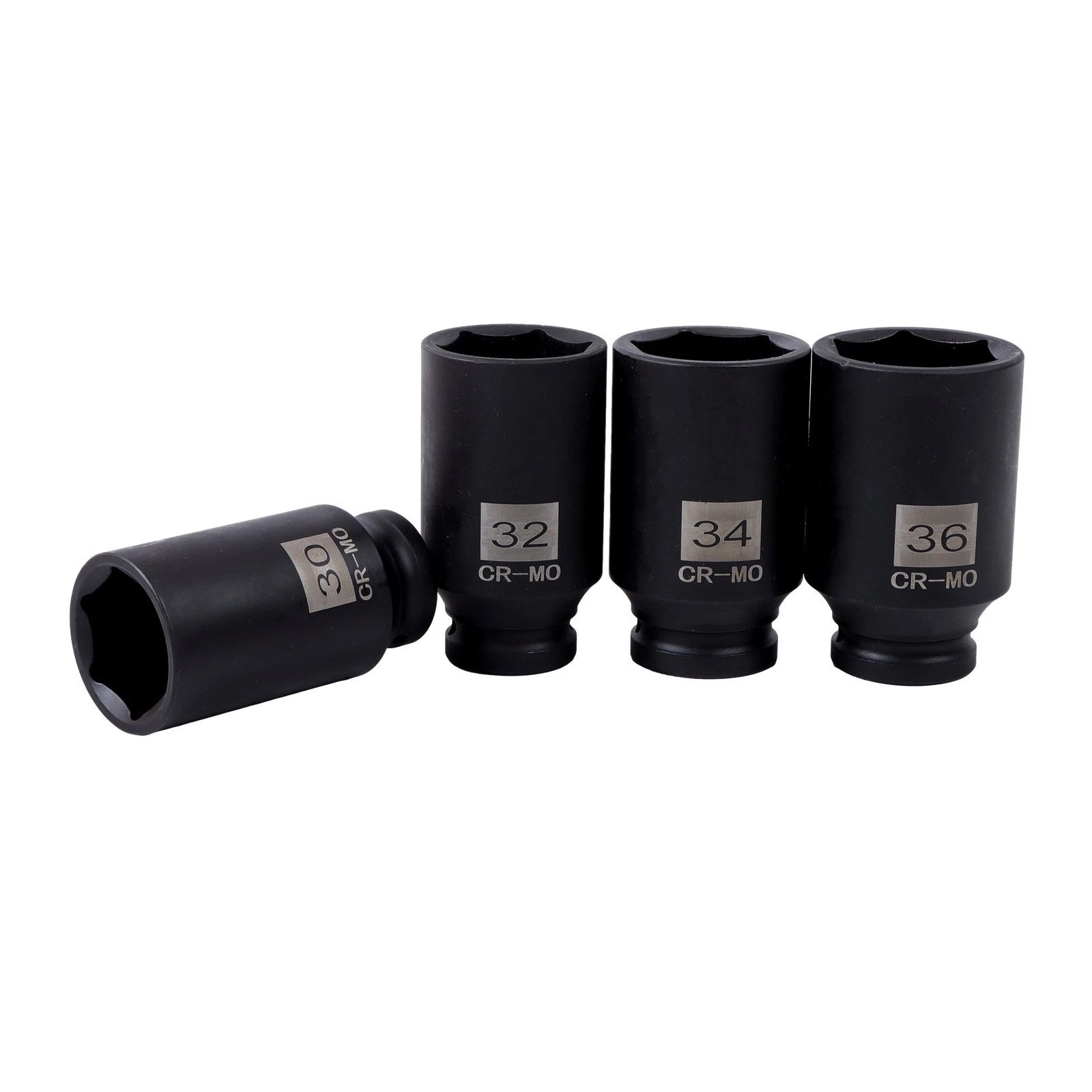 Set of 4 Deep Spindle Axle Nut Sockets for Make Model