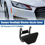 Headlight Washer Spray Nozzle Cover Cap for BMW 5 Series F10 Black