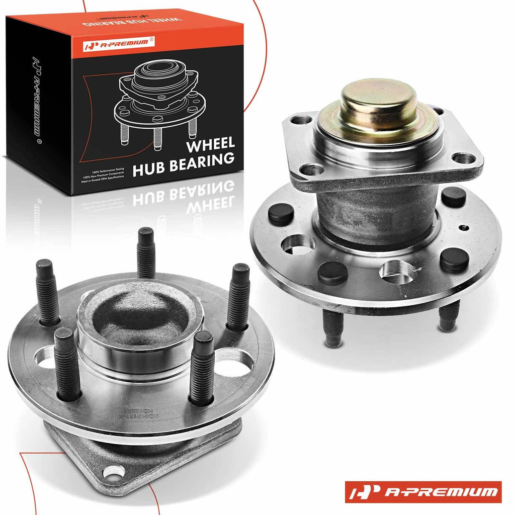 2X Rear Wheel Hub & Bearing Assembly for Chevy Impala (2000–2005)