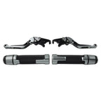 Titan Extendable Brake Clutch Lever Grip Set for BMW S1000XR (2015-2021)