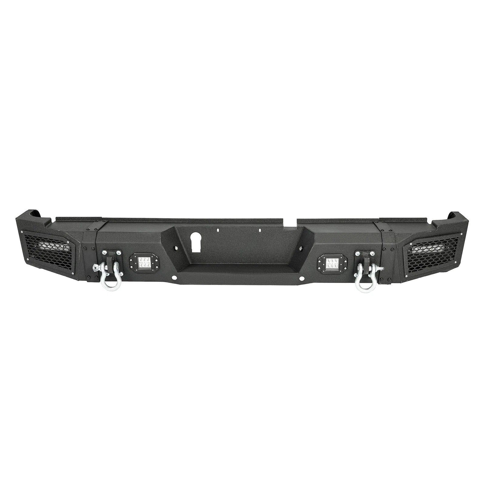 Steel Front & Rear Bumper with Winch & LED Light for Dodge Ram 2500 3500 (2019–2023)