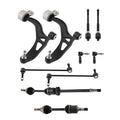 10pcs Front Lower Control Arm CV Axle Sway Bar Link for Ford Explorer (2011–2014)