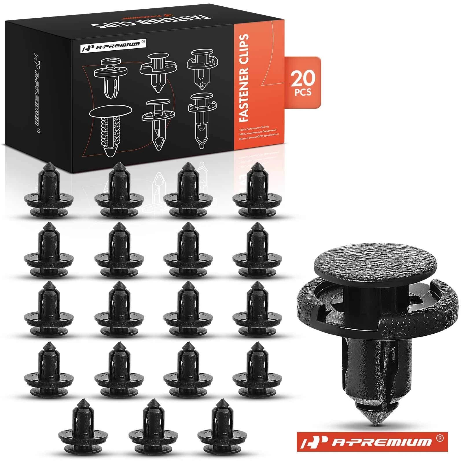 Set of 20 Wheel Well Liner Clips for Tesla Nissan 