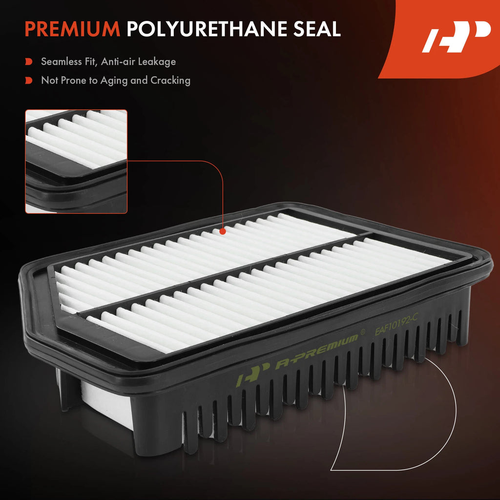 2 Engine & Activated Carbon Cabin Air Filters for Hyundai Elantra GT (2013–2017)