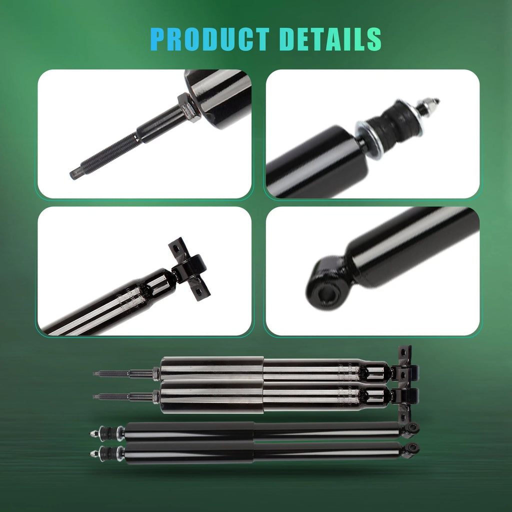 Set of 2 Front Rear Struts for Ford F-150 (1998–2003)