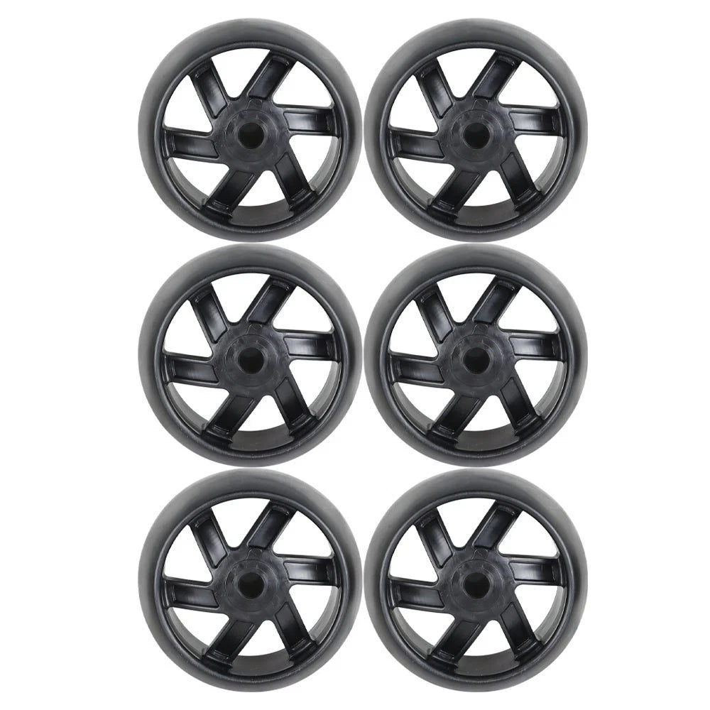 Set of 6 Deck Wheels and Hardware Kit for Husqvarna