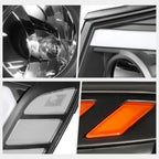 OE Style Projector Headlights for Chevy Impala (2014–2020) Black Housing