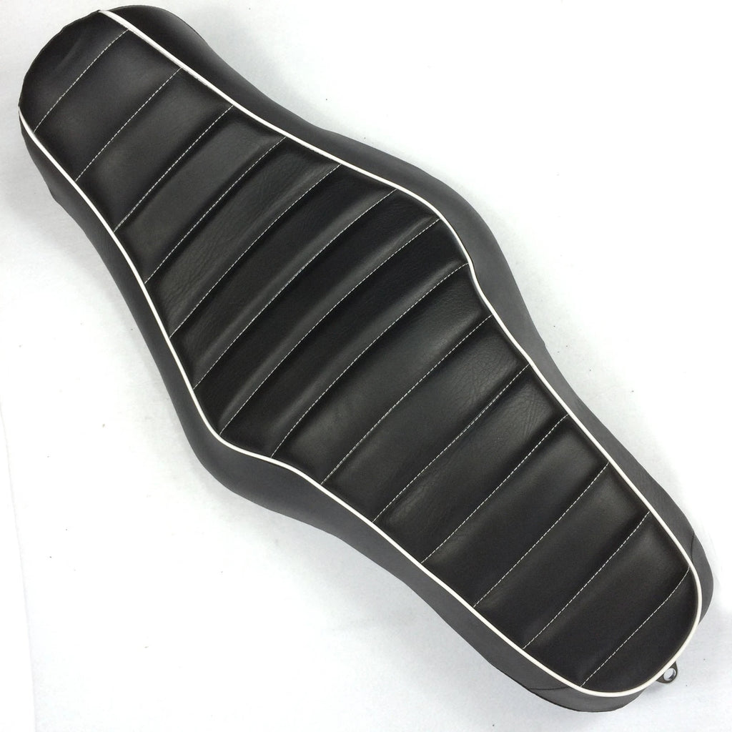 2X Cross Stripe Seats for Harley XL1200X X48 X72 (2010–2015)