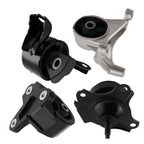 4X Engine Motor & Transmission Mount for Honda Civic EX L4 1.7L (2001–2005)