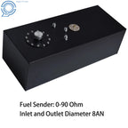 15 Gallon Slim Aluminum Fuel Cell Gas Tank for Make Model