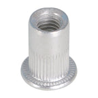 Set of 100 M6 Flat Head Aluminum Rivet Nuts for Various Models