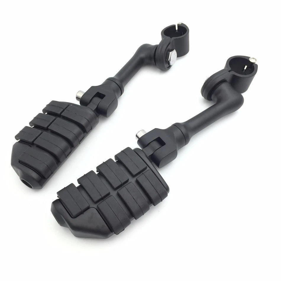 1.5" Black Long Foot Peg for Harley Davidson Sportster, Street Bob, Softail (2010–2023)