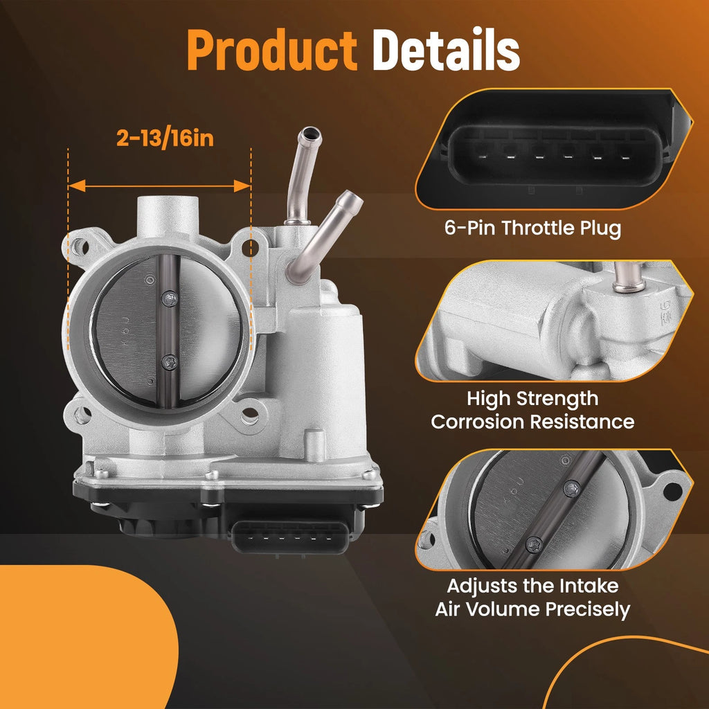 Throttle Body for Hyundai Kia Forte5 Soul (2014–2018)