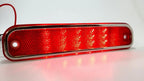 Red LED Side Marker Lights Pair for 1973-1980 Chevrolet GMC Truck Rear Fender