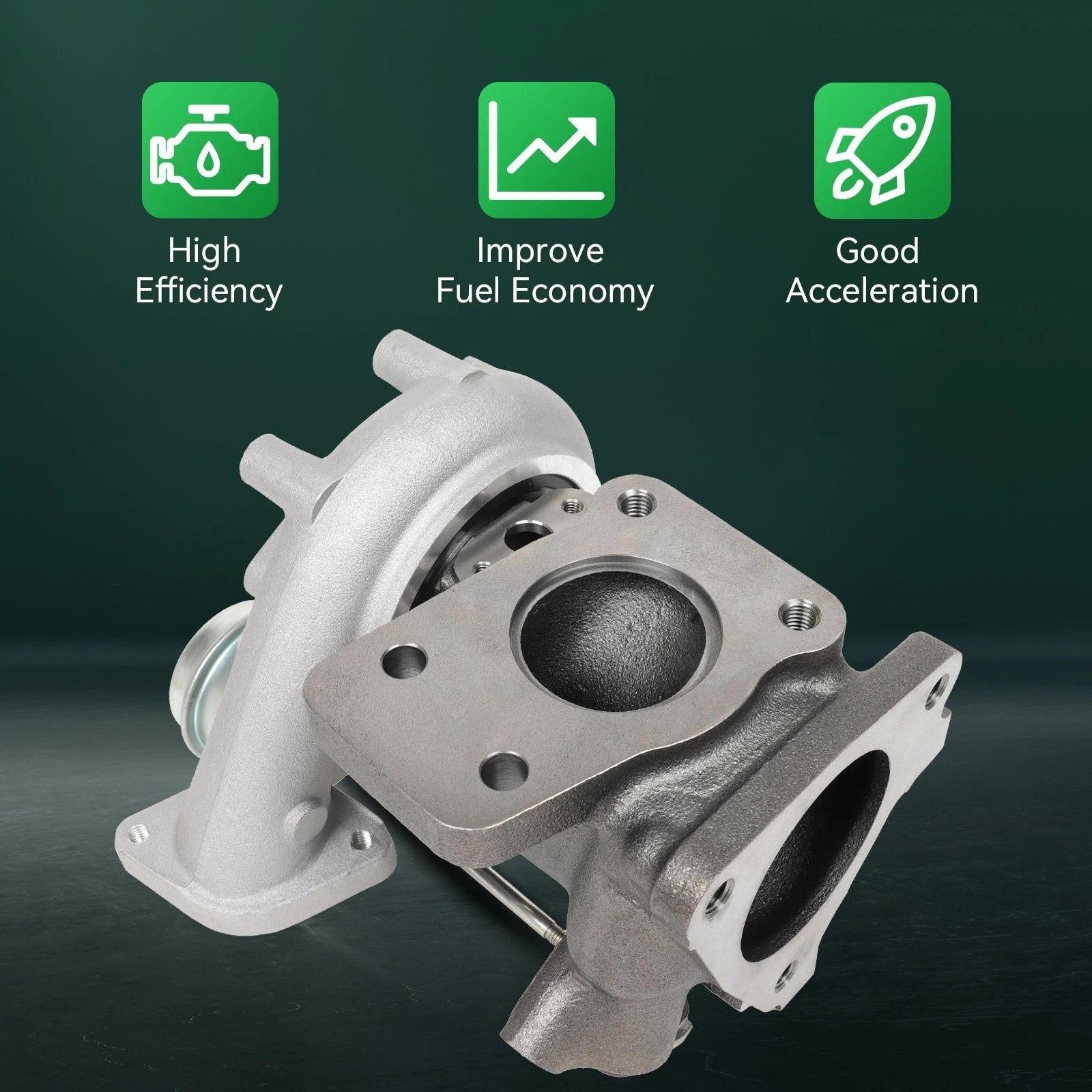 TF035 Turbo for Nissan Juke 1.6L Gas (2010–2016) MR16DDT Euro 5