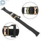 Set of 4 Wheel Chock Tire Strap Tie Down Kit for E-Track
