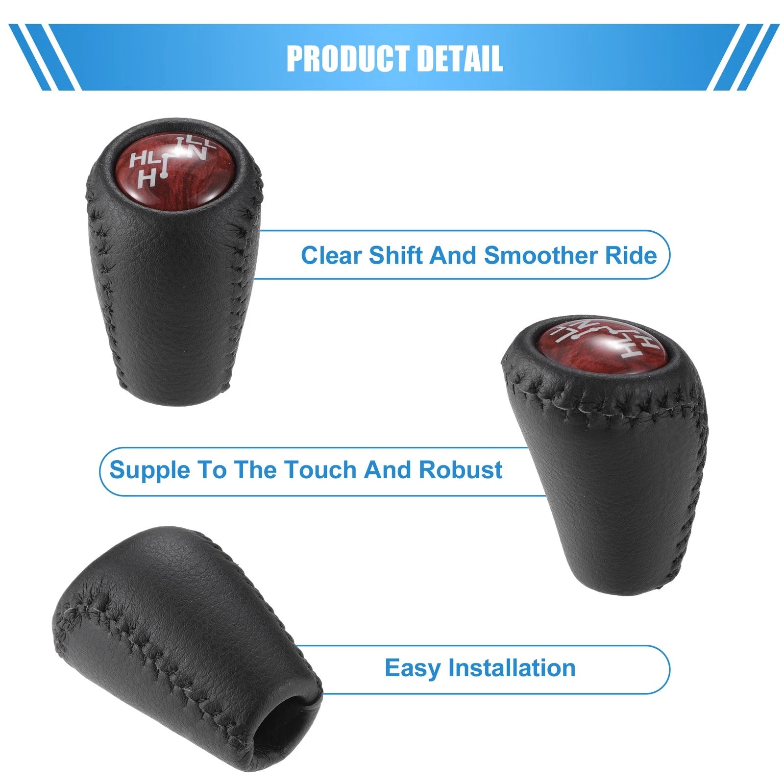 Set of 4 Speed Automatic Transmission Shift Knobs for Toyota Prado 120 (2003–2009)