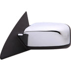 Replacement Chrome Driver Power Mirror w/Heated Glass w/Puddle Lamp w/Memory